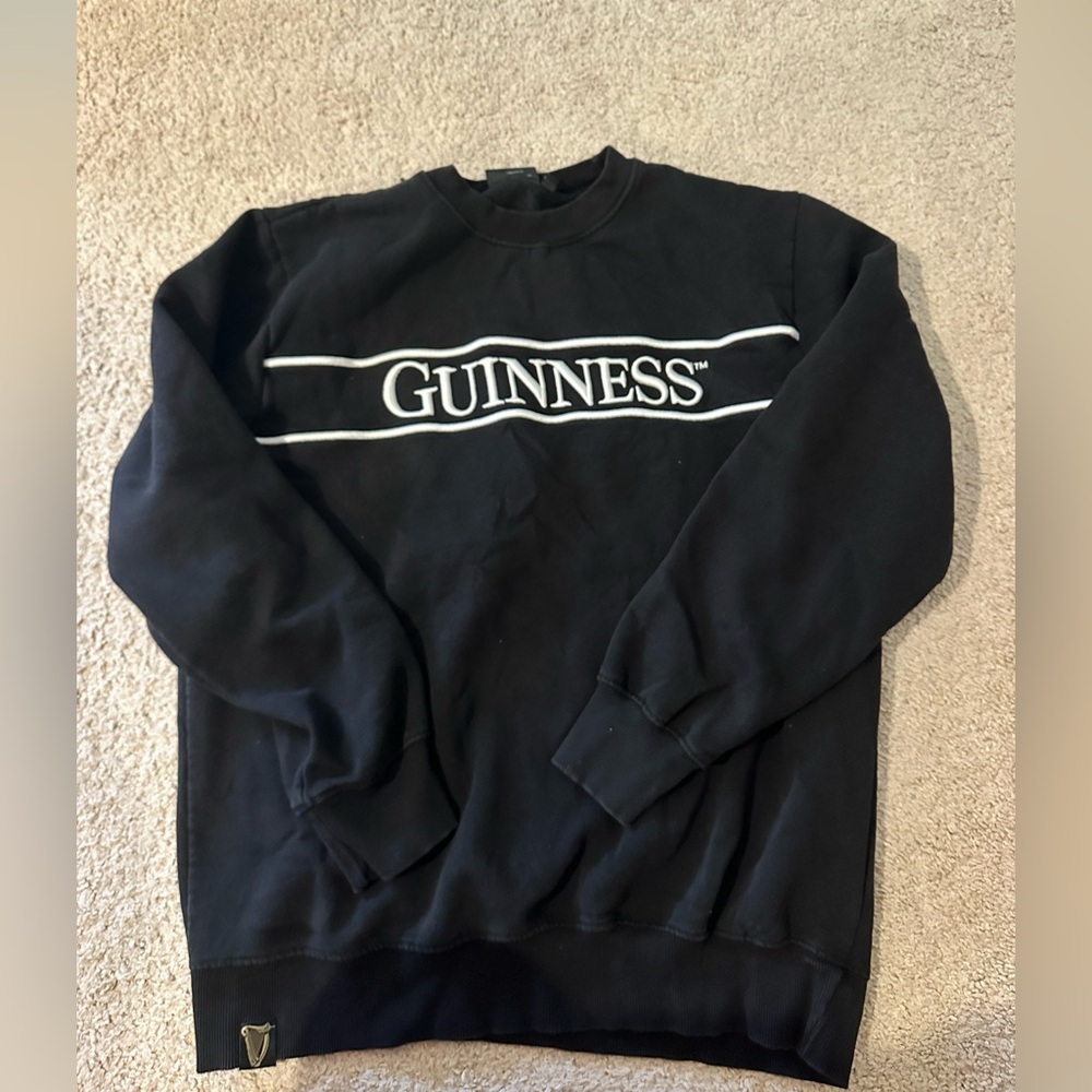 Guinness Black Crewneck Sweatshirt